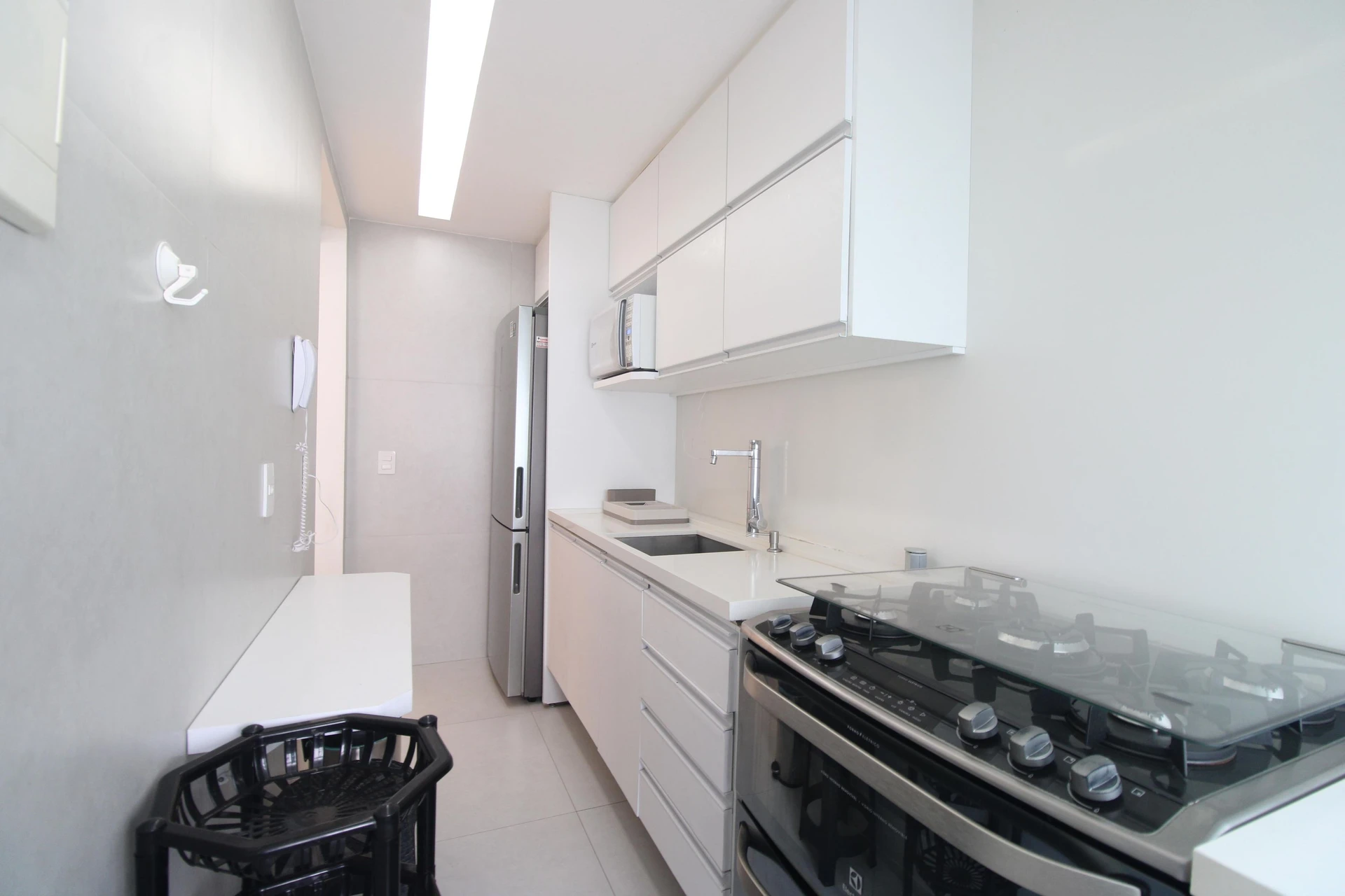 Apartamento mobiliado de 2 quartos em condomínio com sauna — photo 8