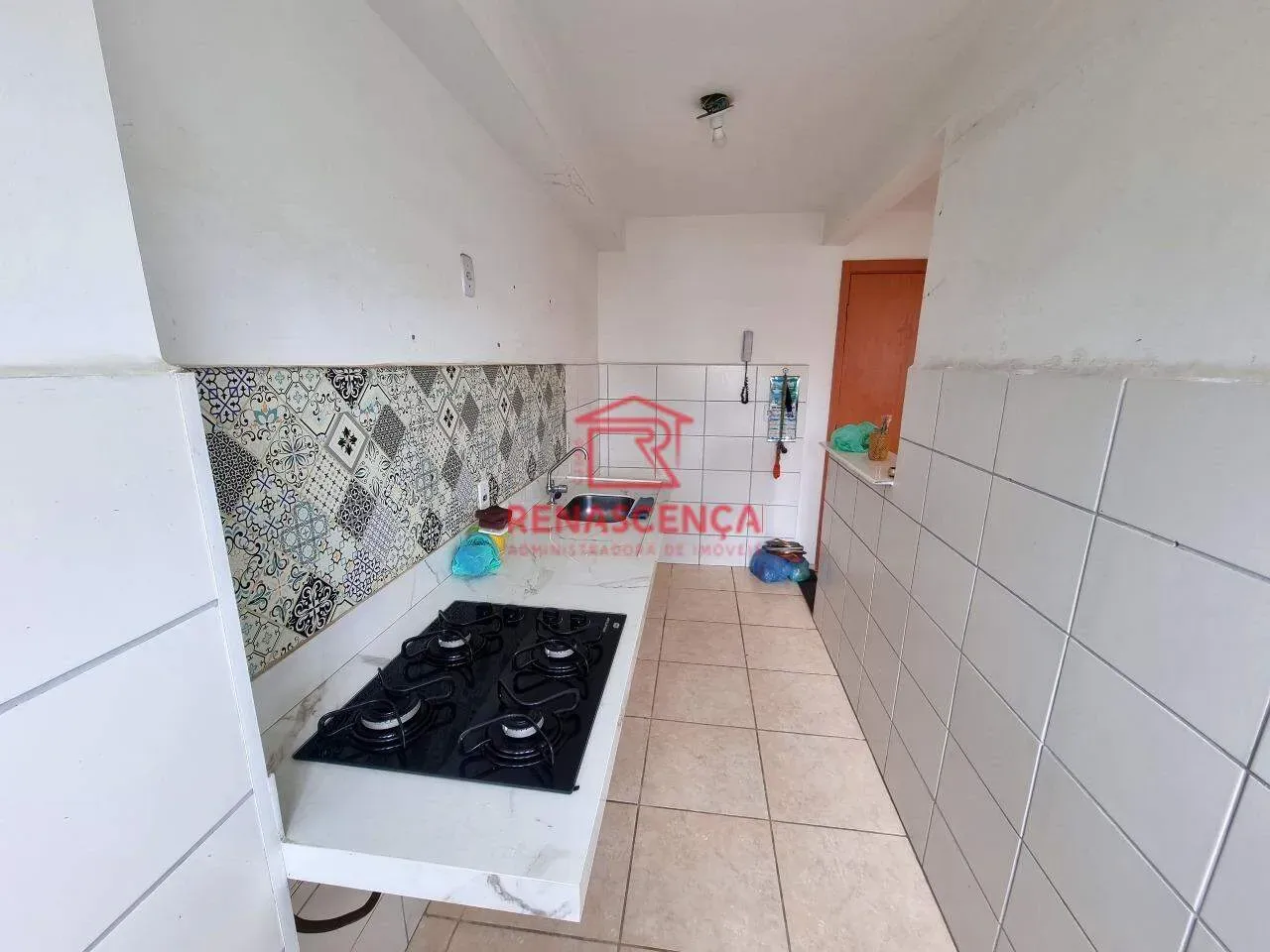 2-bedroom apartment in a building with a pool