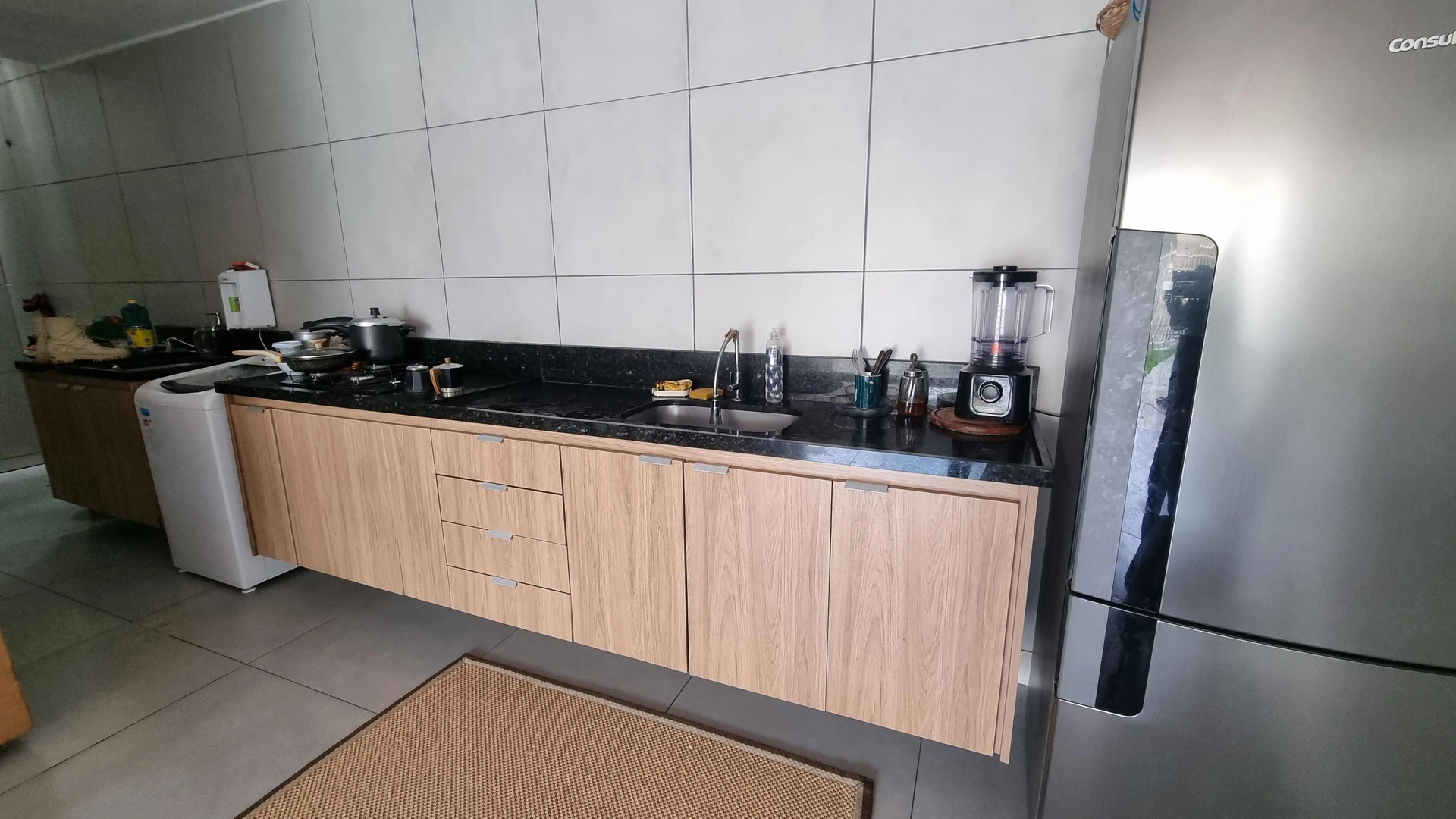 Casa mobiliada com cozinha americana e fogão a gás — photo 15