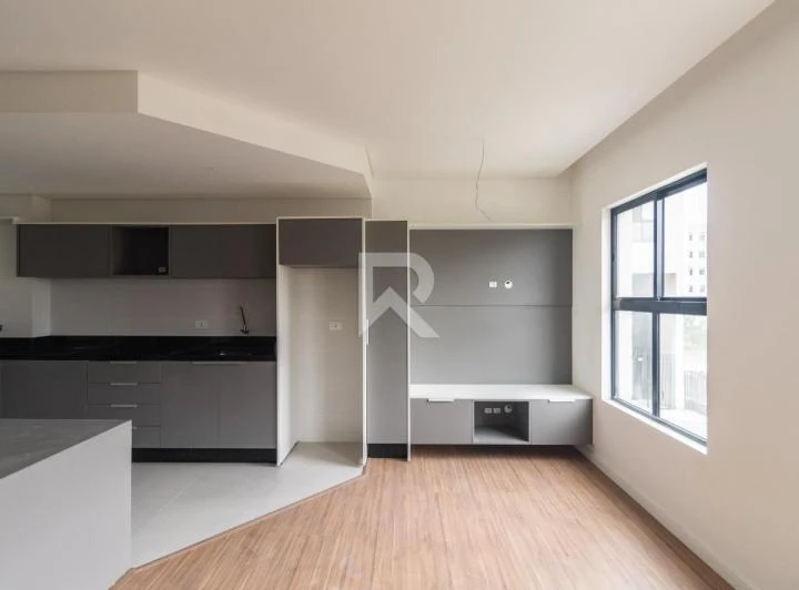 Studio de 28 m² com cozinha integrada e 1 vaga