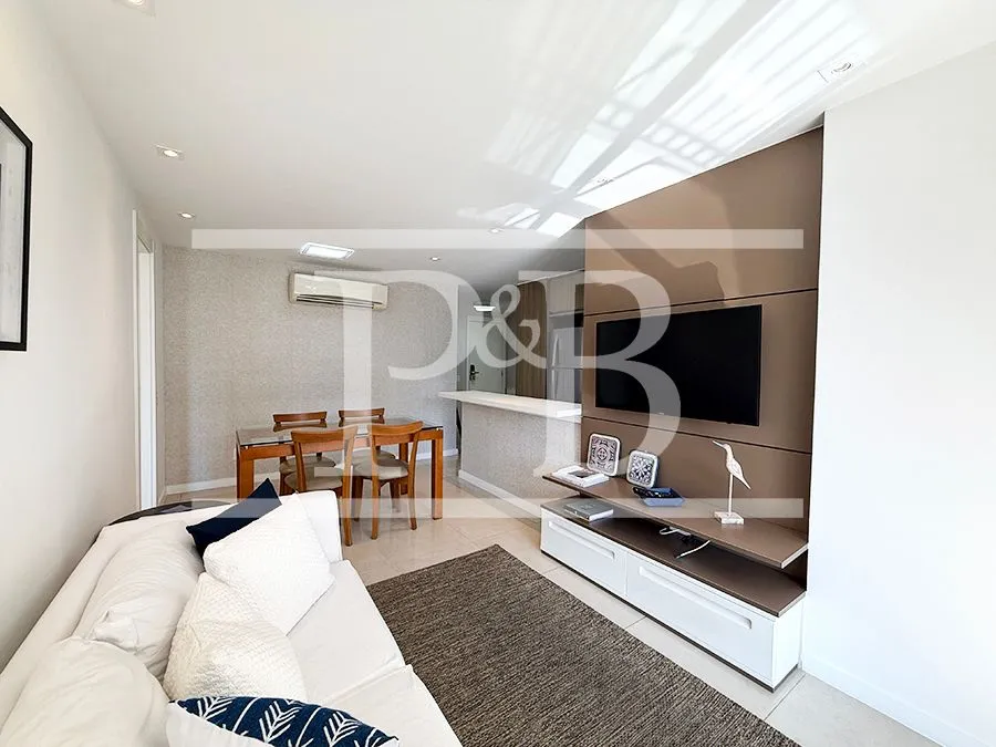 Furnished 2-bedroom apartment with 90 m² and parking — photo 10