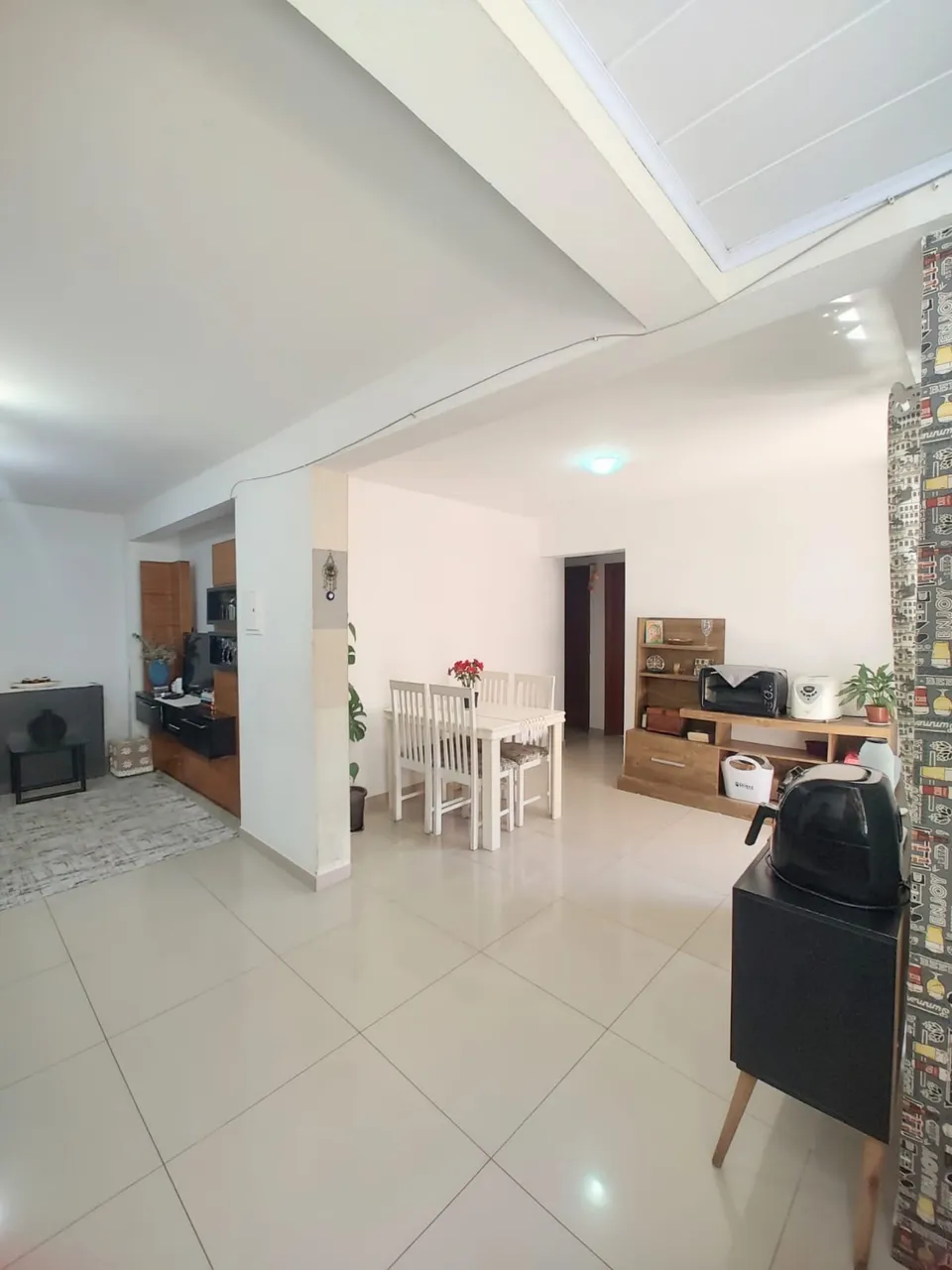 80 m² apartment with a home office and a washing machine