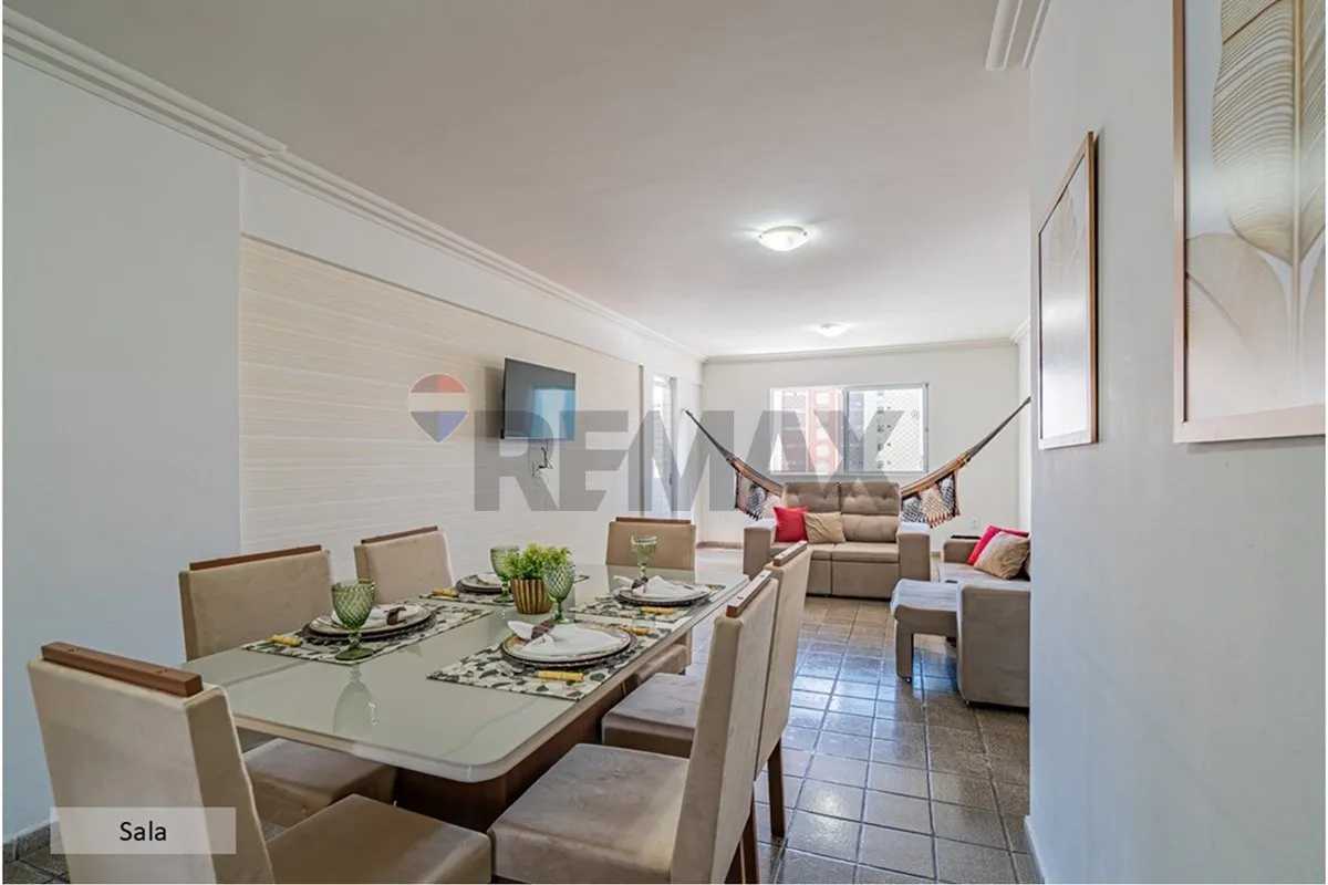 3-bedroom apartment, 1 with its own bathroom, 120 m²