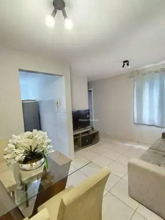 Furnished 2-bedroom, 50 m² apartment in Curitiba