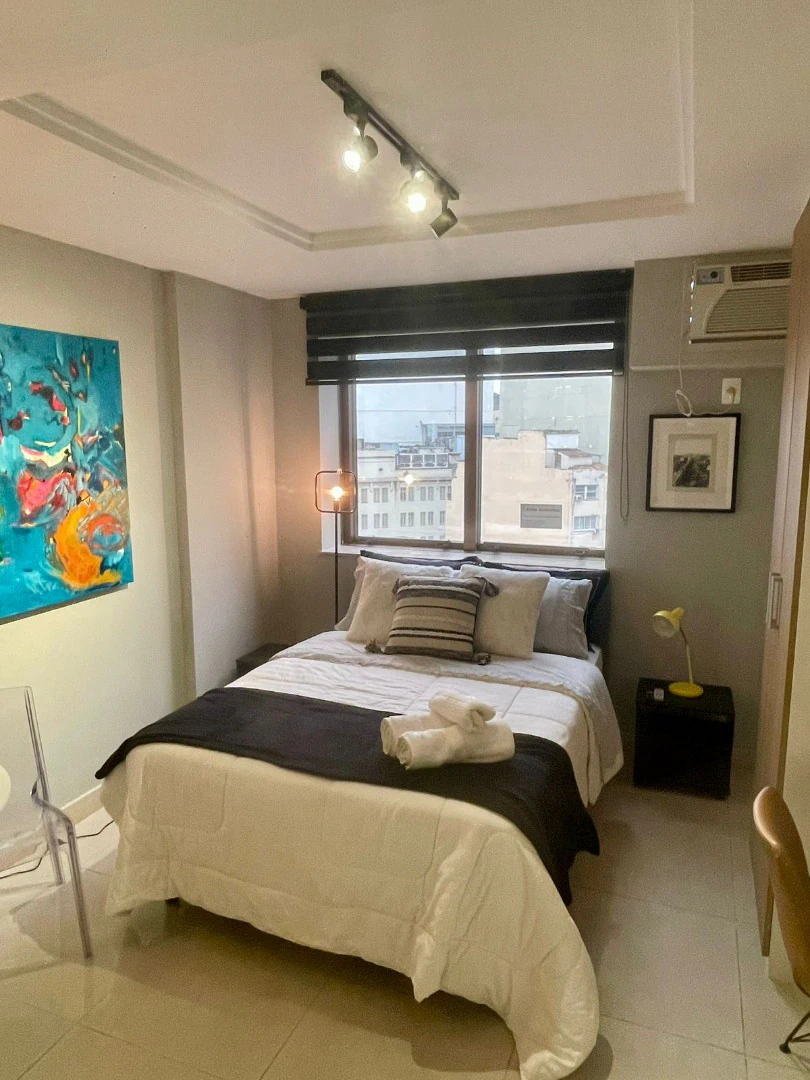 Furnished 30 m² studio with 1 bedroom and electric stove — photo 12