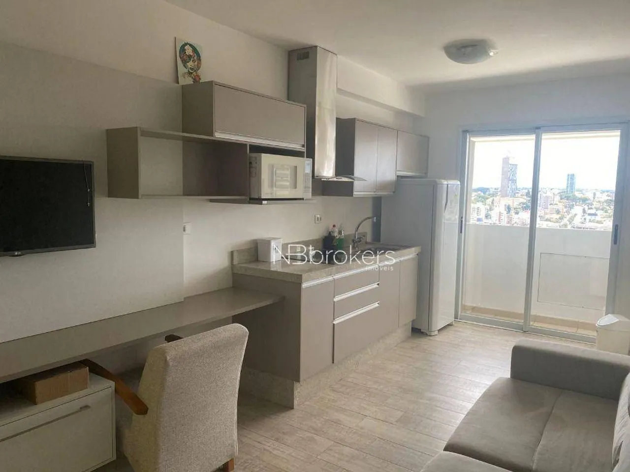 Furnished 59 m² apartment with 1 bedroom and balcony — photo 18
