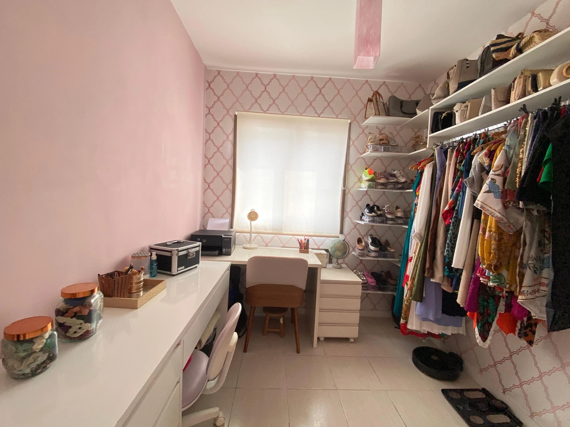 Home office in a 2-bedroom apartment, 55 m² — photo 57