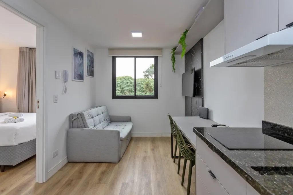 Furnished 35 m² apartment with 1 bedroom