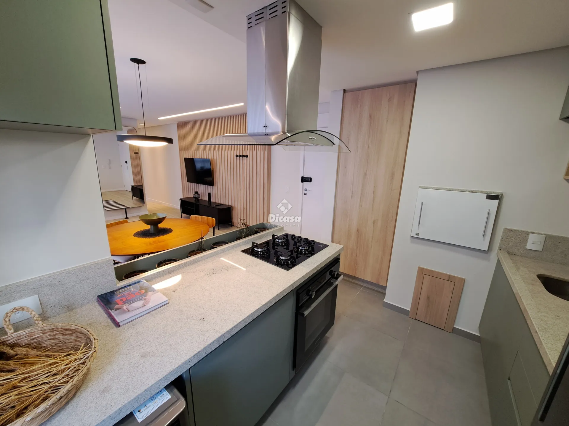 Glass-enclosed balcony in a 2-bedroom apartment, 68 m² — photo 15