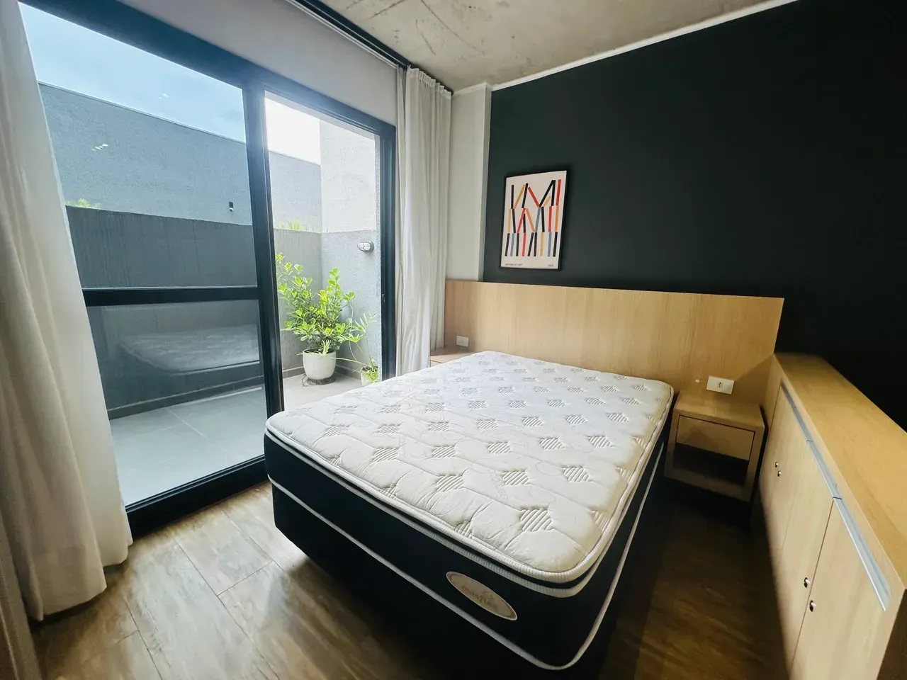 Estudio amueblado de 35 m² con balcón y 1 plaza — photo 10