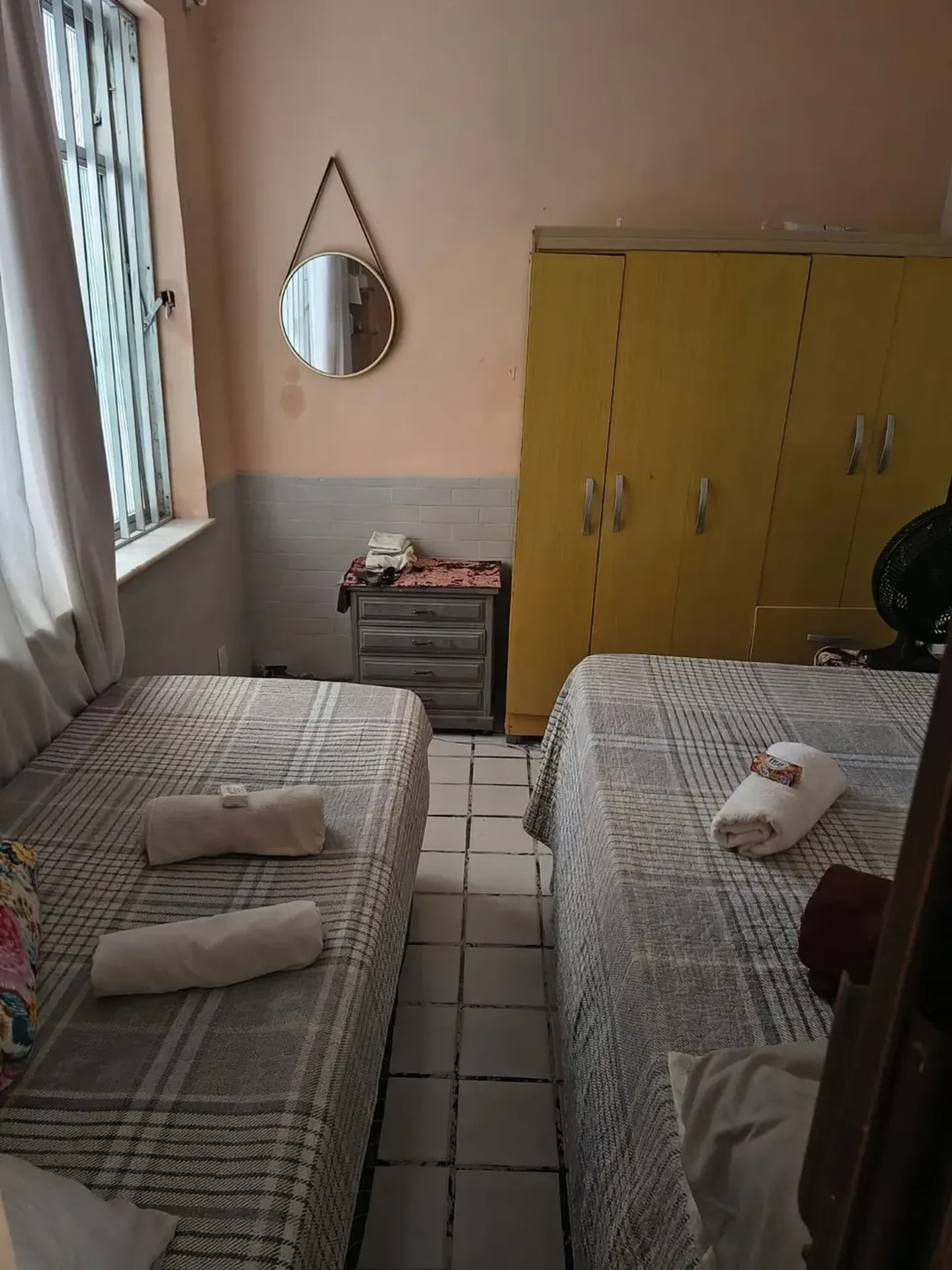 Furnished apartment, 50 m², with a bathtub