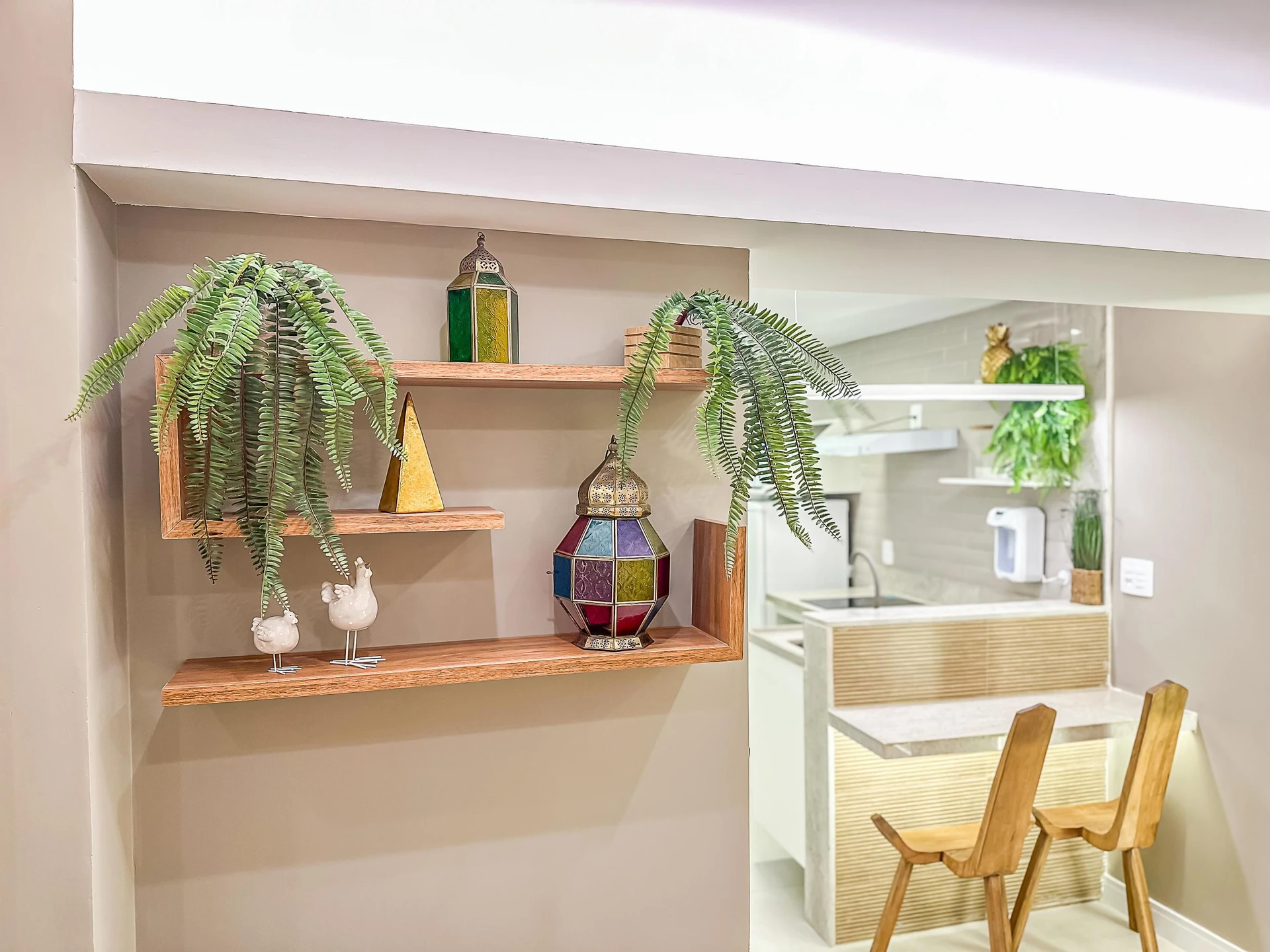 Меблированная квартира с 1 спальней и кухней open-plan — photo 41