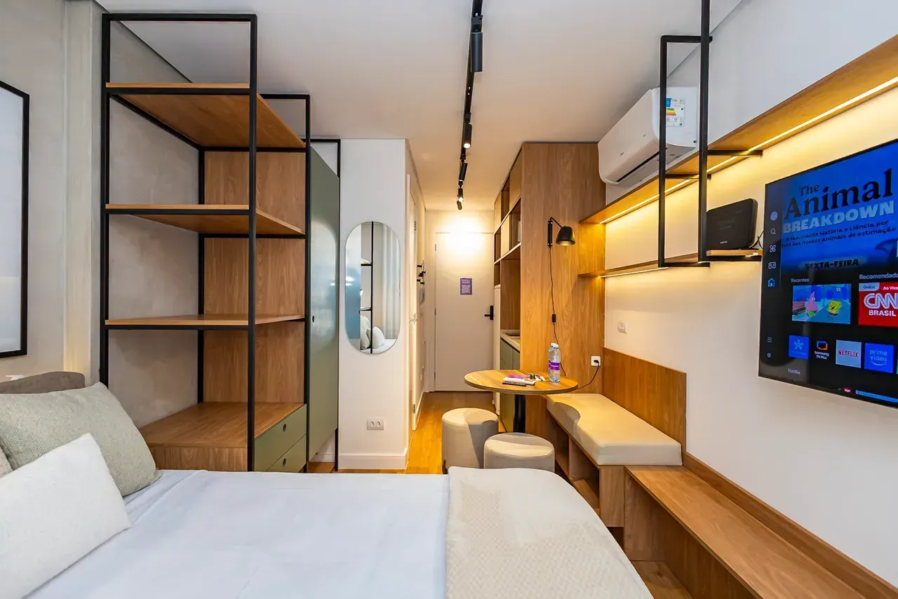 Apartamento mobiliado de 1 dormitório e 1 banheiro — photo 8