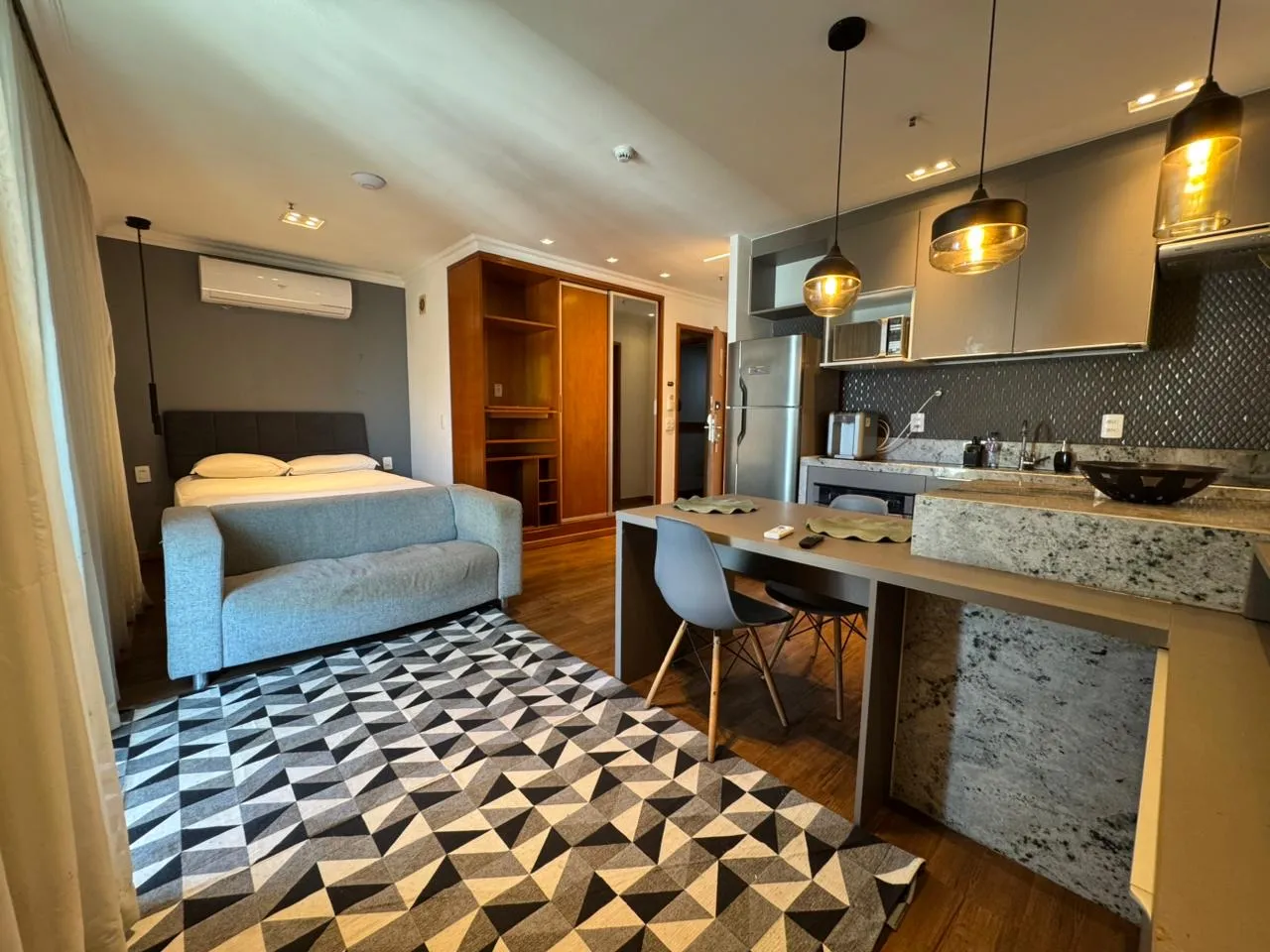 Apartamento mobiliado com 1 quarto e varanda — photo 12