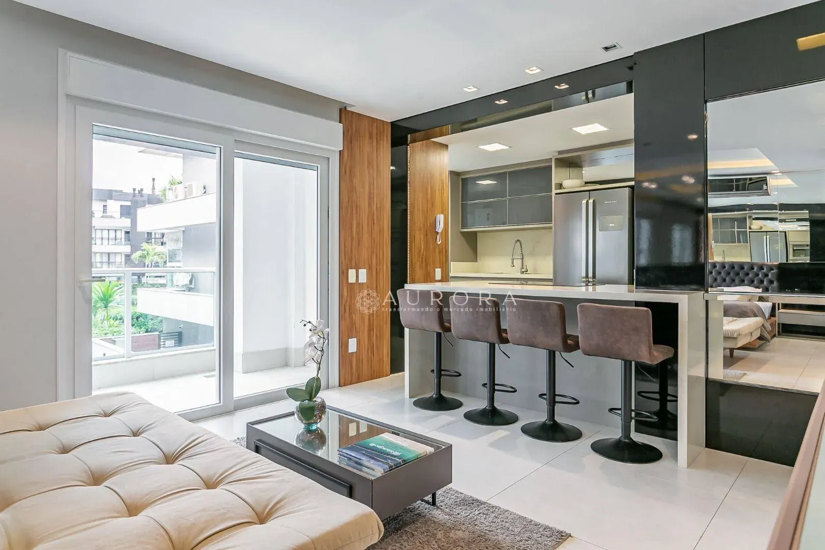 1-bedroom apartment with 62 m² and a balcony