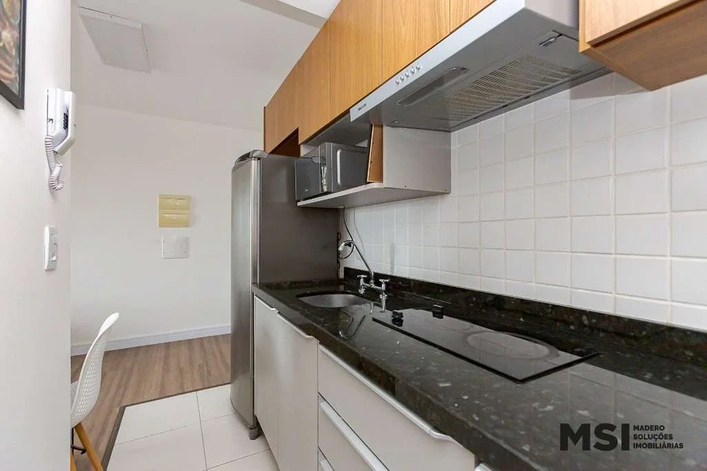 One-bedroom apartment with a washing machine in Curitiba — photo 21