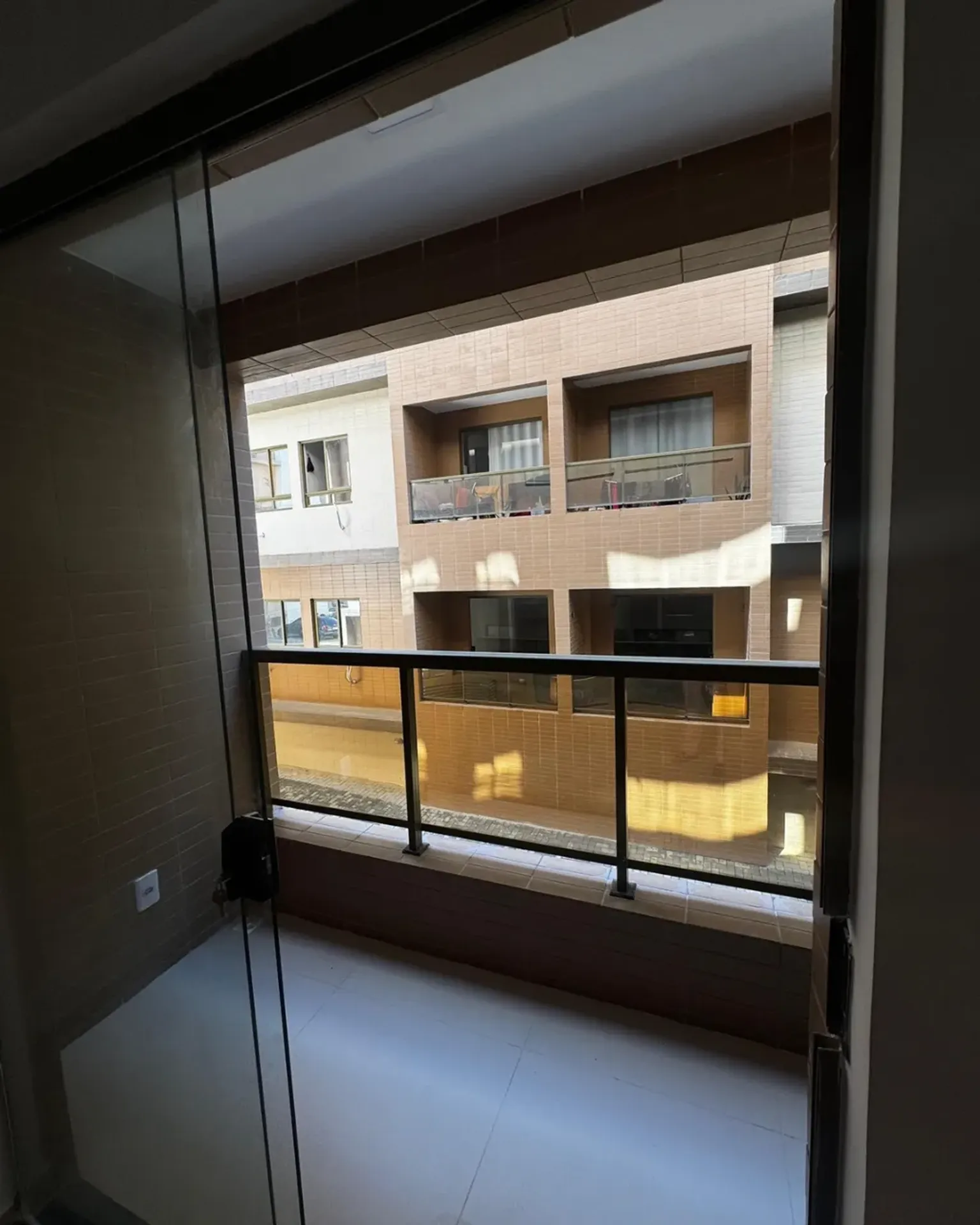 2-bedroom apartment in a building with a gym