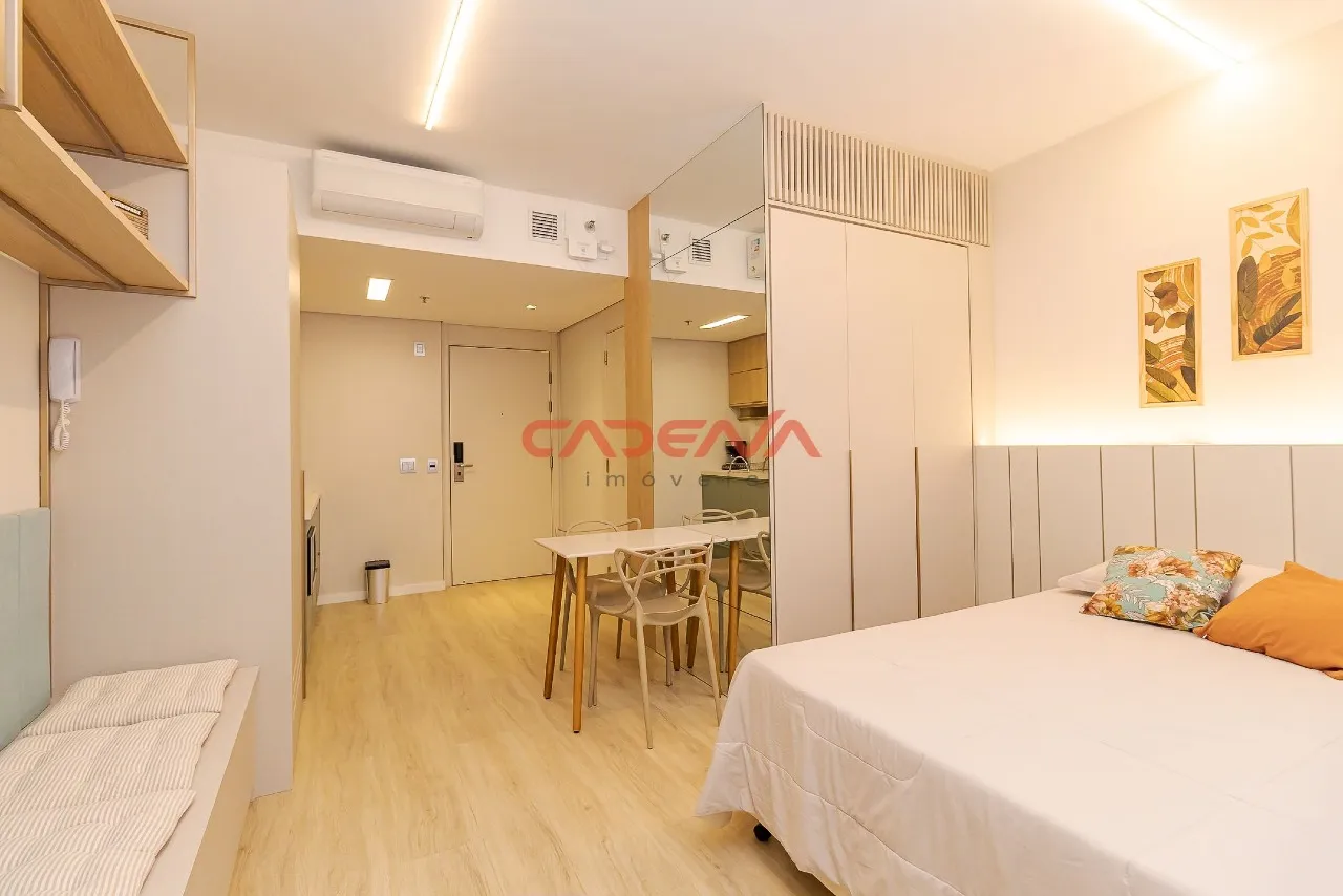 Estúdio mobiliado de 51 m² com cozinha americana