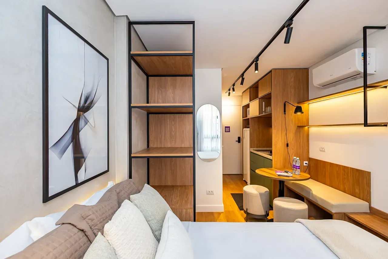 Apartamento mobiliado de 1 dormitório e 1 banheiro — photo 16
