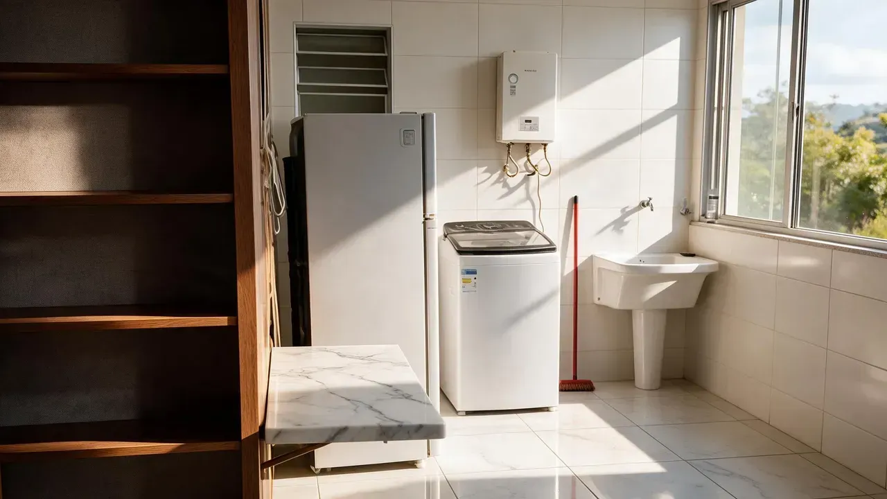 Apartamento mobiliado com 4 quartos e 3 banheiros — photo 9