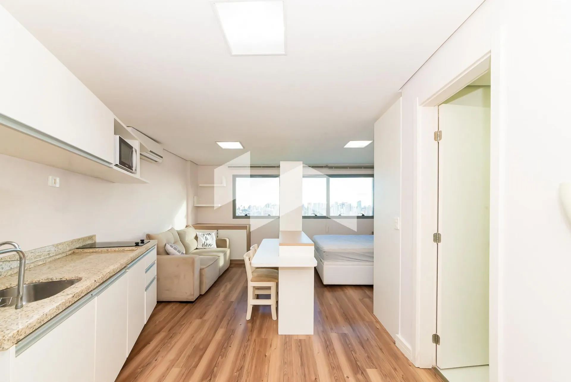 Apartamento mobiliado de 30 m² com 1 quarto — photo 2