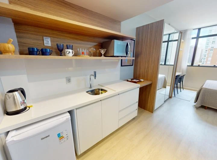 Мебльована квартира-студія 20 м² з 1 ванною