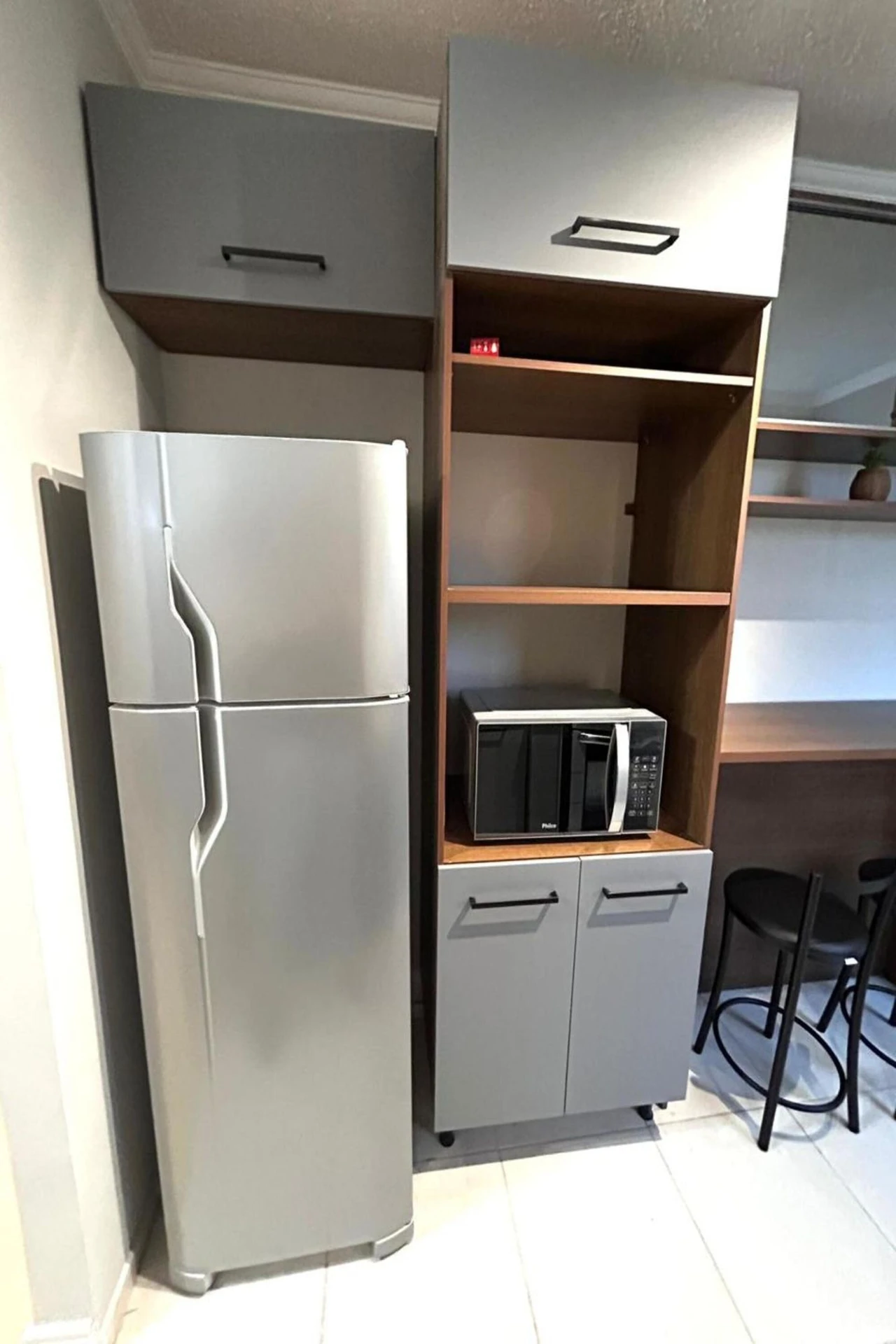 2 quartos e espaço de home office: apartamento de 45 m² — photo 3