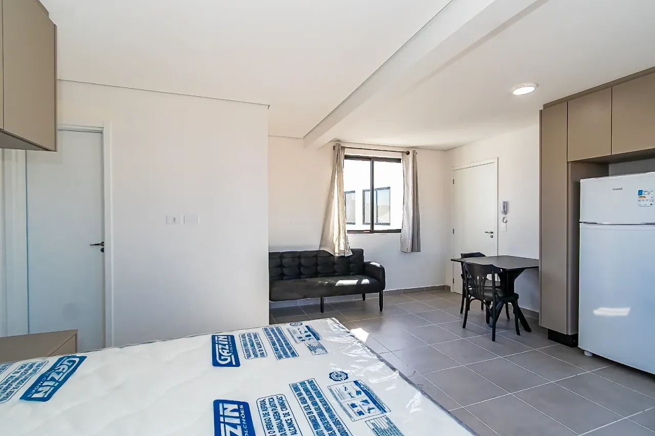 Kitnet/stúdio mobiliado com cozinha integrada e 24 m² — photo 16