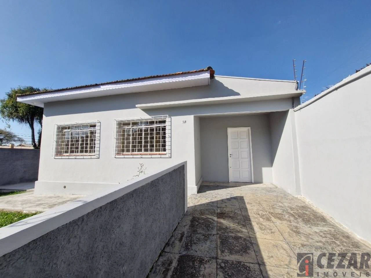 Garden in a 3-bedroom house, 103 m²