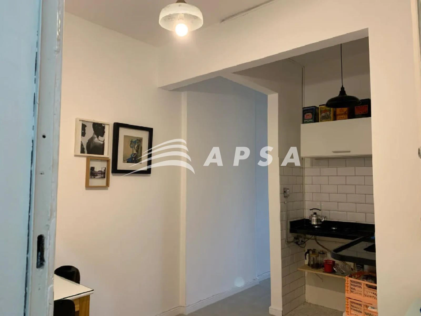 Home office in a one-bedroom apartment, 32 m² — photo 7