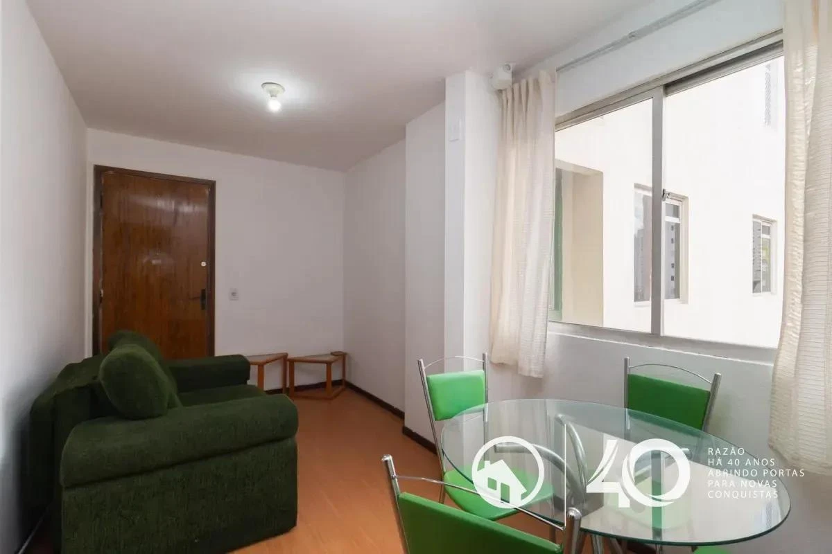 One-bedroom apartment with a washing machine in Curitiba