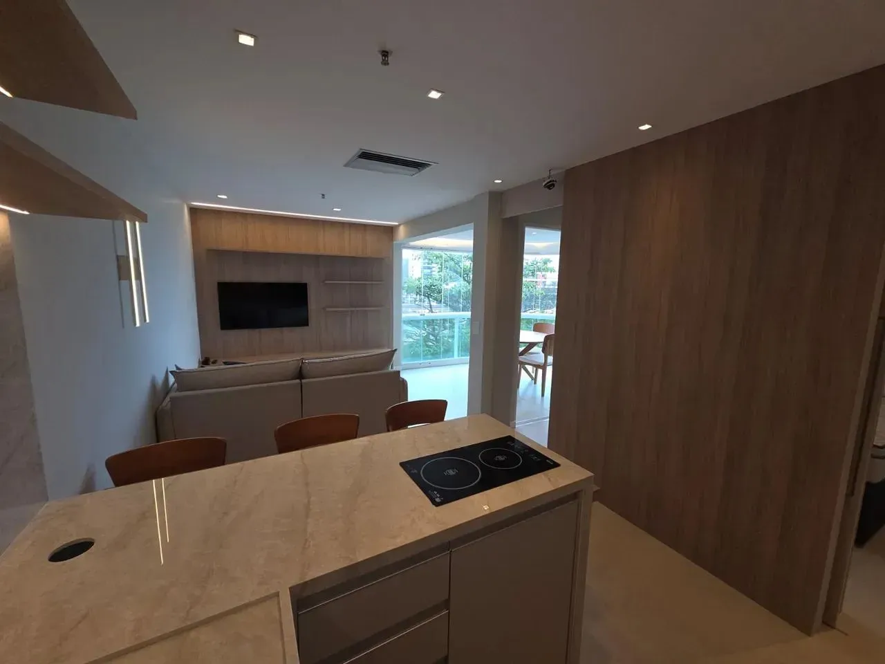 Apartamento mobiliado de 1 quarto com varanda envidraçada — photo 5