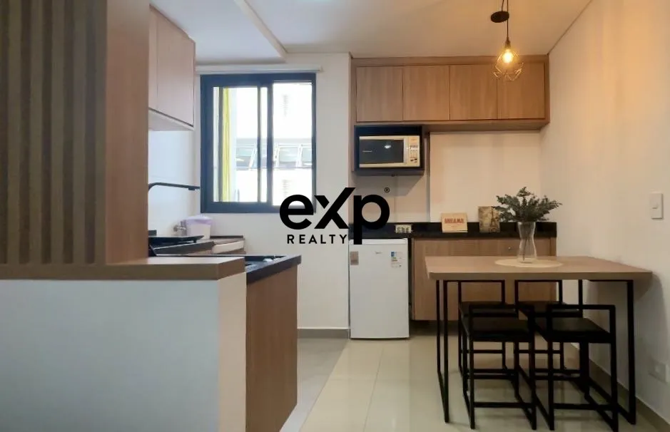 Furnished 1-bedroom apartment with 34 m² and no parking