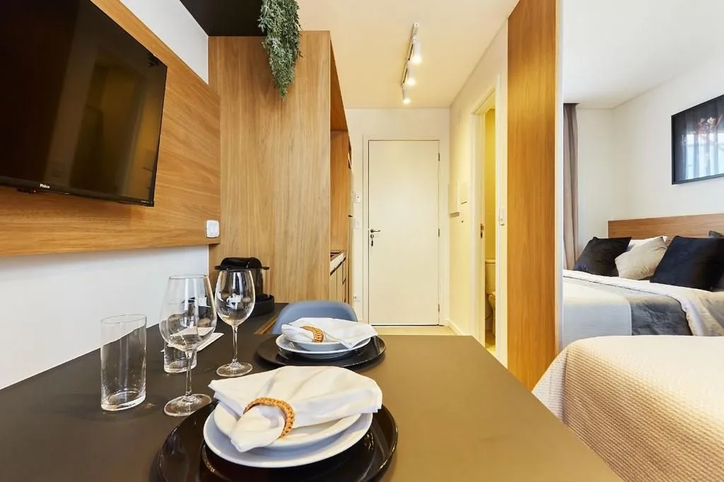 Washing machine in a one-bedroom apartment, 22 m²