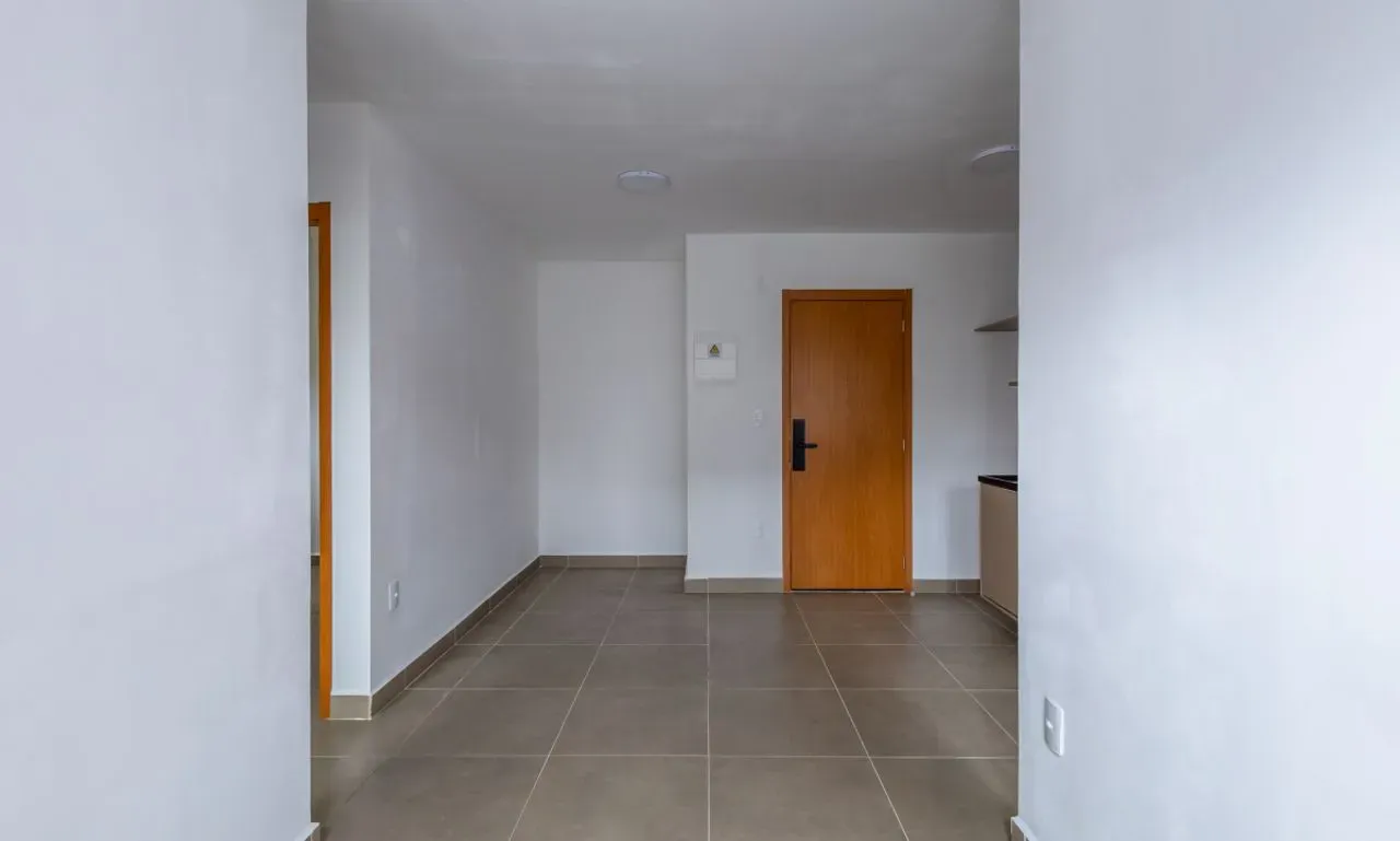 Apartment on the 12th floor with a washing machine — photo 13