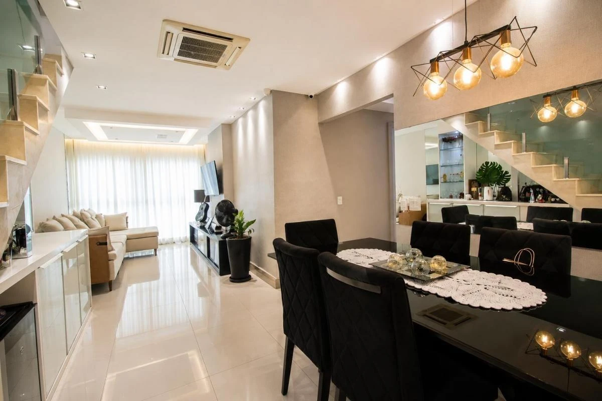 Furnished 189 m² apartment with 3 en-suite bedrooms and 2 parking — photo 4