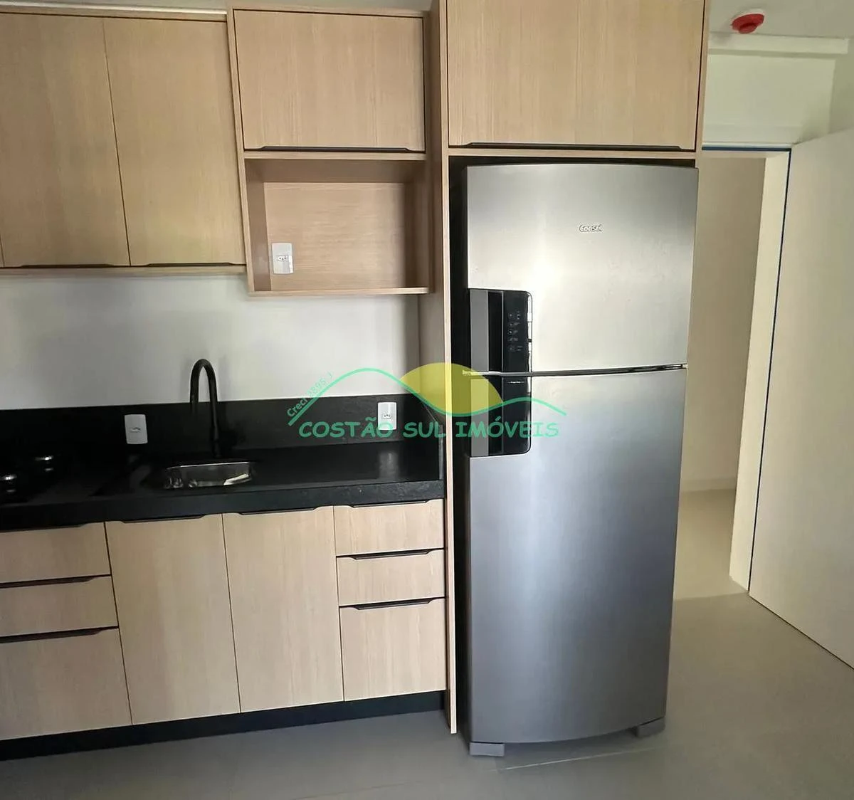Furnished 55 m² apartment with open-plan kitchen — photo 3