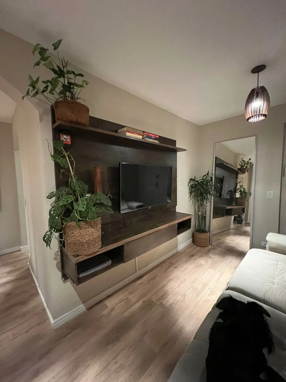 2-bedroom house with a washing machine in Curitiba