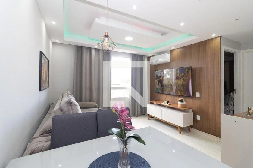 Furnished 2-bedroom apartment with 43 m² and a closed kitchen