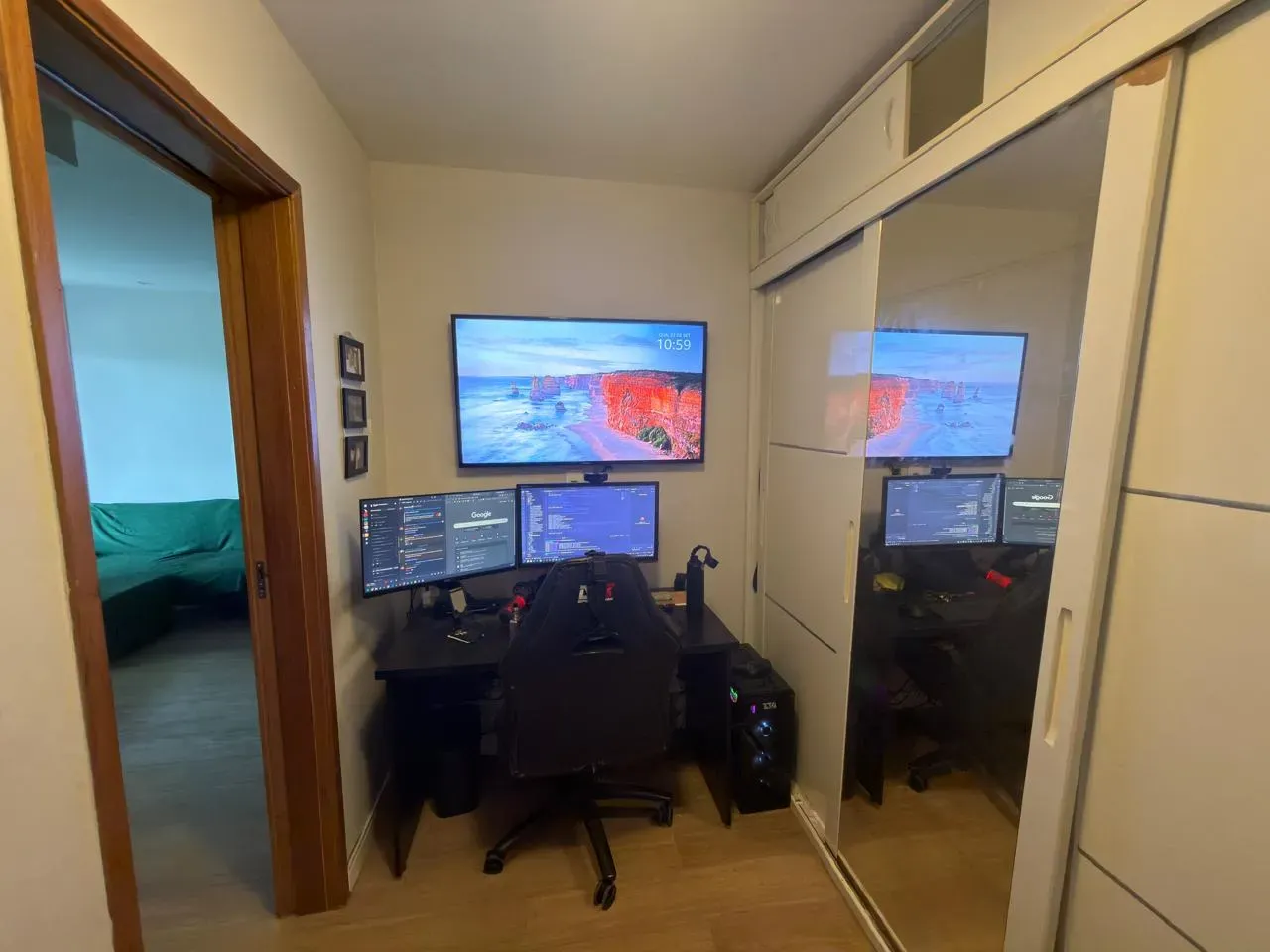Apartamento mobiliado, 99 m², com máquina de lavar — photo 8