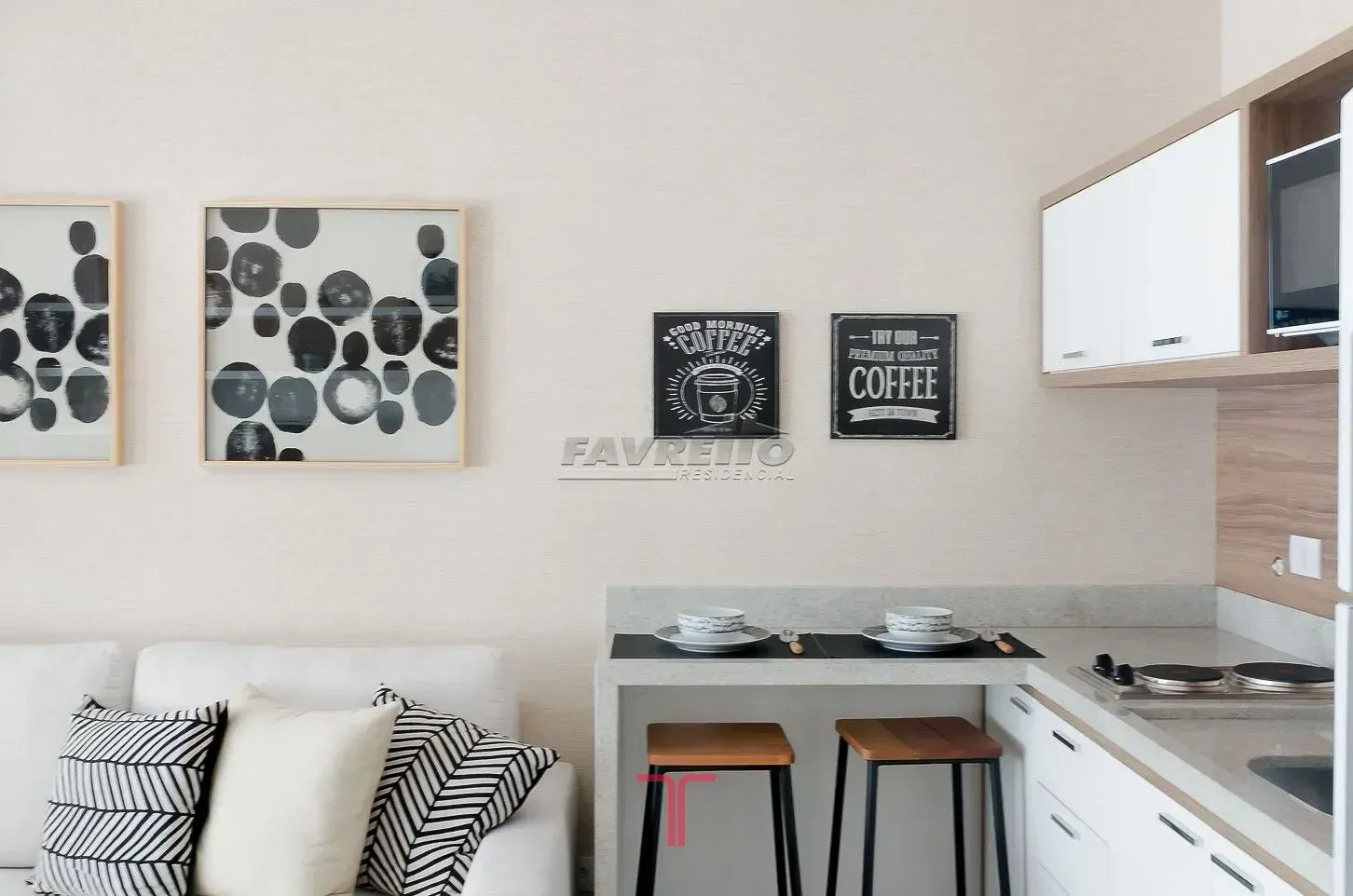 Furnished 1-bedroom apartment with 59 m² of space — photo 23