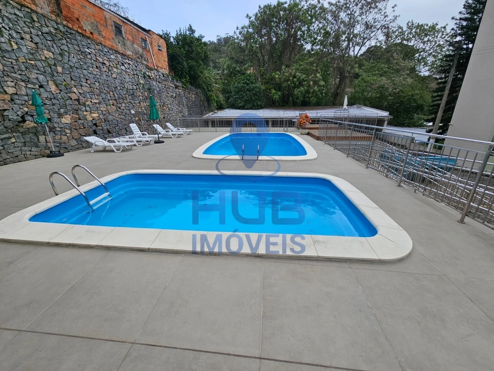 3-bedroom apartment with a private pool