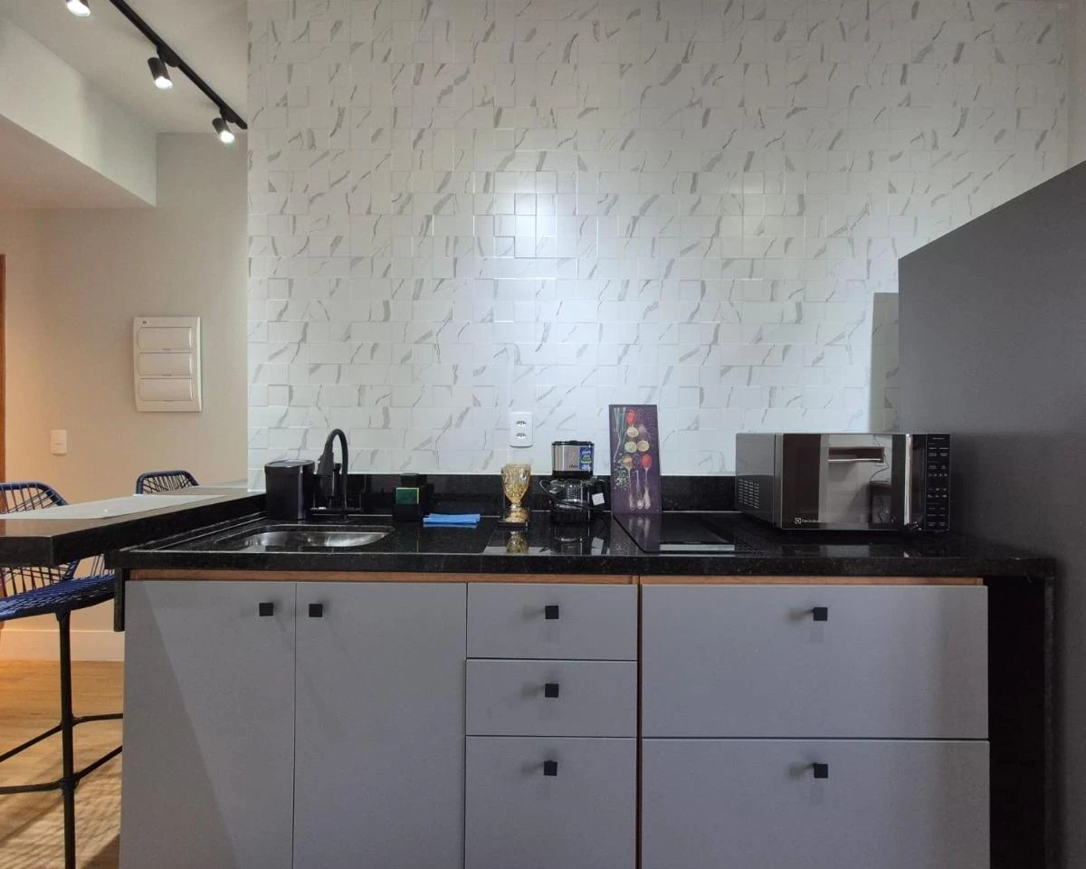 Furnished apartment, 30 m², with a washing machine — photo 7