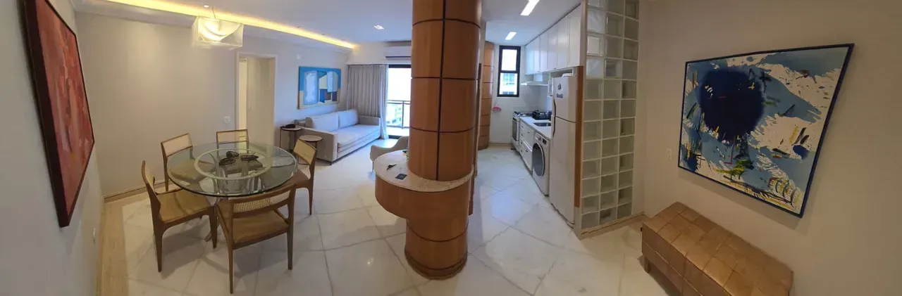 Furnished 2-bedroom apartment with open-plan kitchen — photo 7