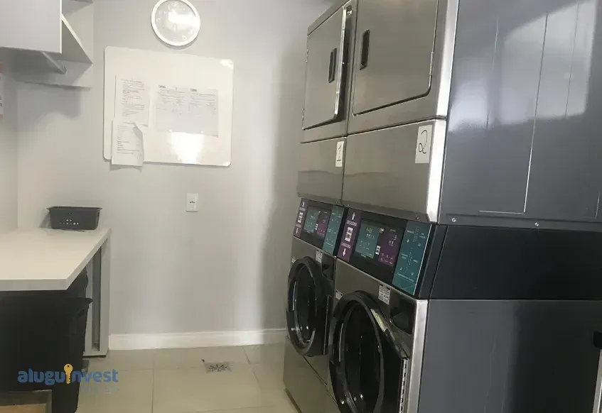 Furnished apartment, 30 m², with a washing machine — photo 13