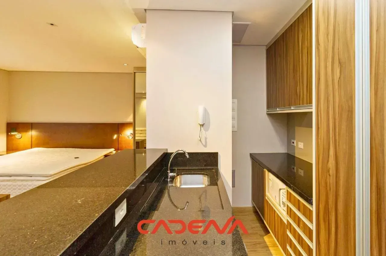 Studio mobiliado de 37 m² com vaga e cozinha integrada — photo 31