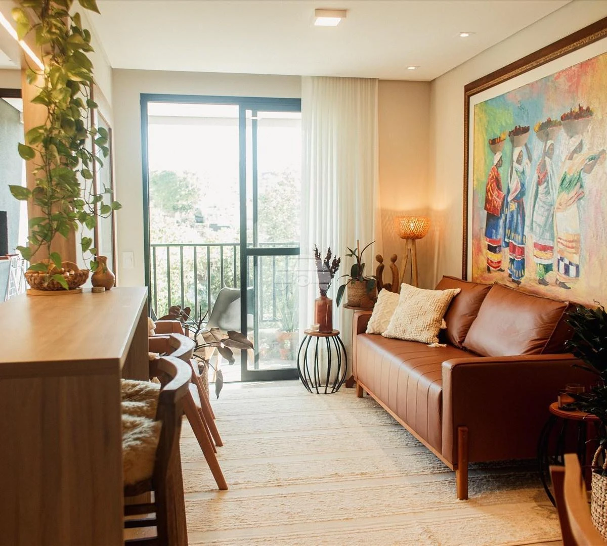 3-bedroom apartment with a dryer in Curitiba