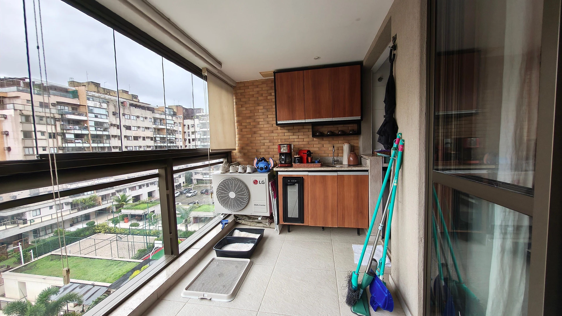 Departamento con balcón cerrado con vidrio en Rio de Janeiro — photo 9