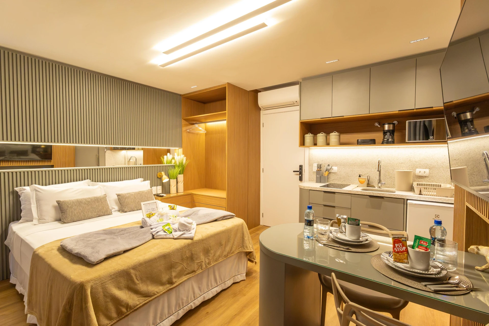 Studio mobiliado, 24 m², com máquina de lavar — photo 25
