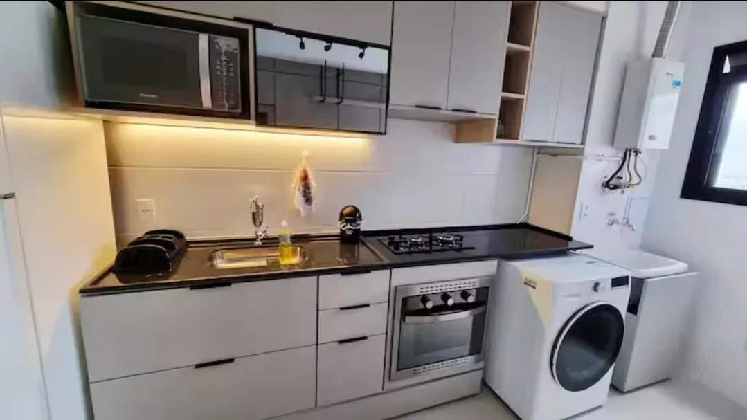 Apartamento de 1 quarto com cozinha americana a gás — photo 3